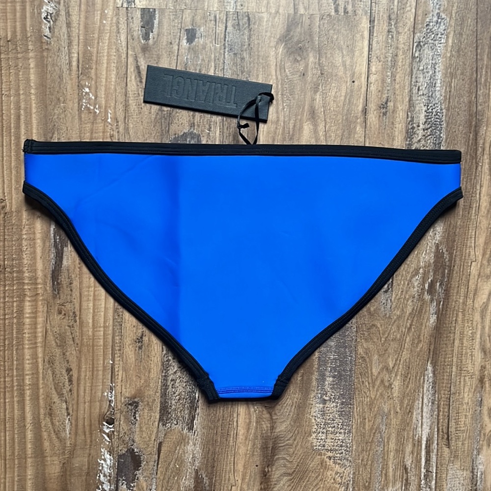 TRIANGL Blue/White Bikini Bottoms - Picture 6 of 8